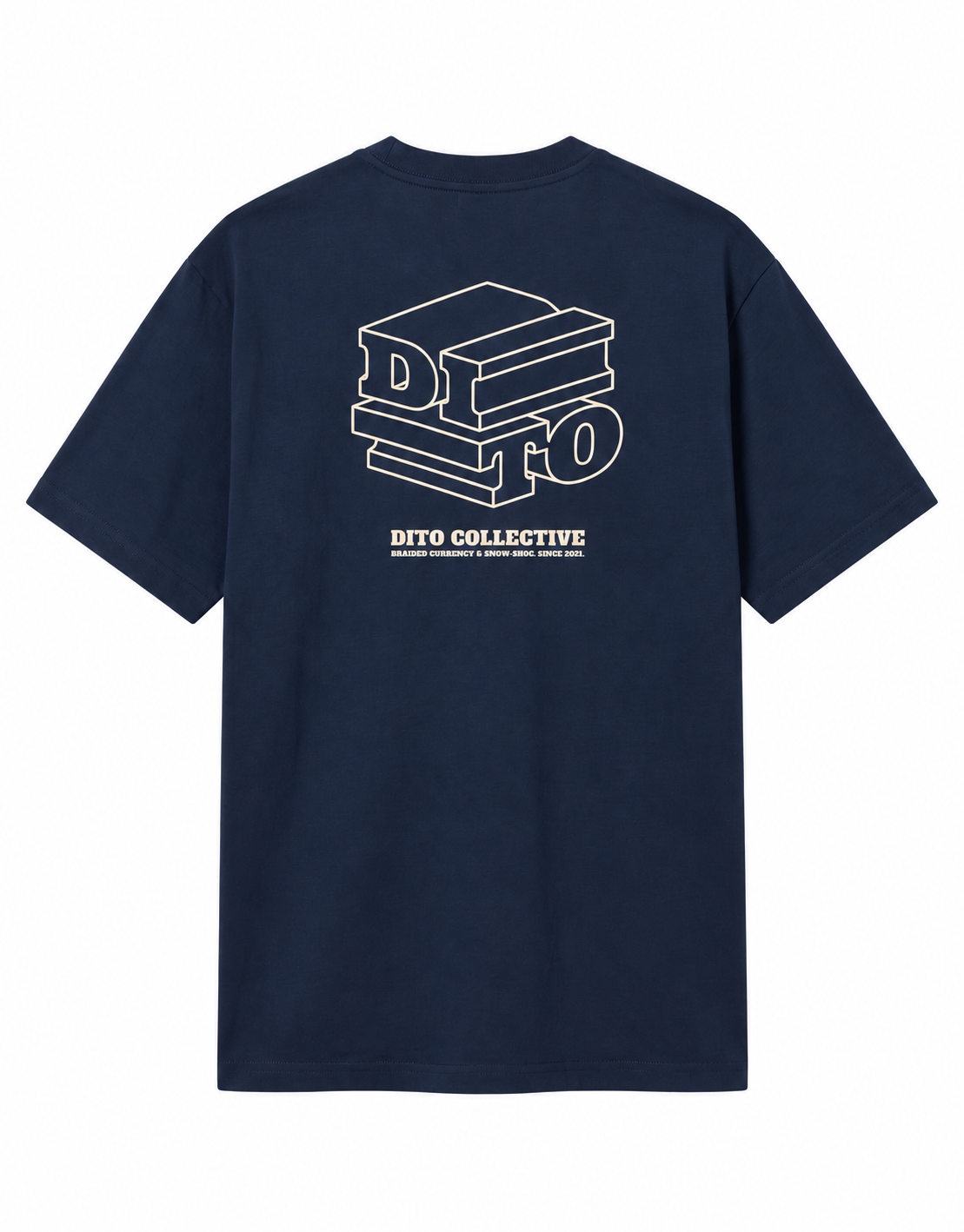 Dito 3D Navy Tee