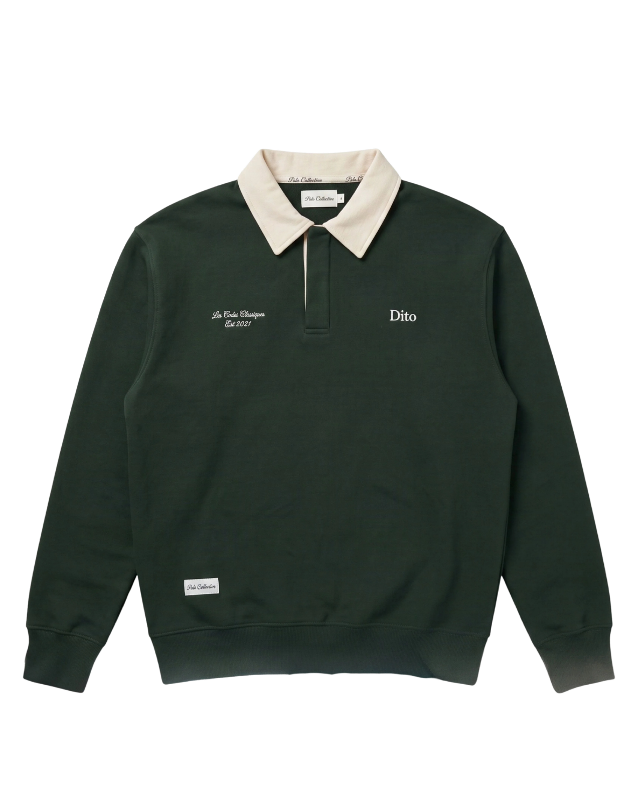 Dito Quarter Zip Green Court