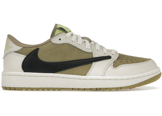 Jordan 1 Low Travis Golf Olive