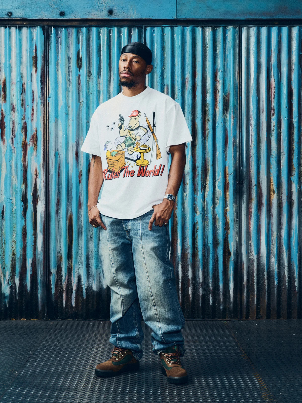Corteiz Last Stand White Tee