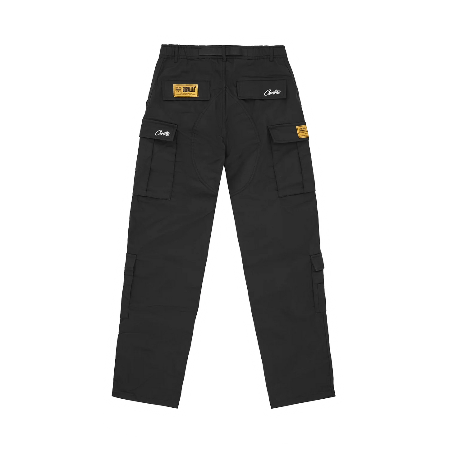 Corteiz Cargo Pants Black