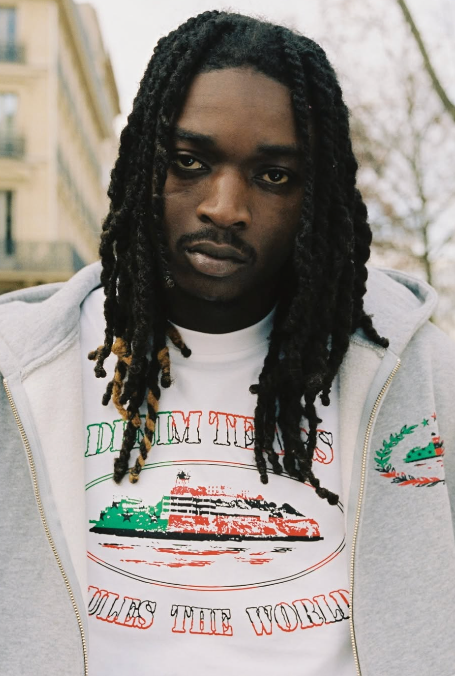 Corteiz x Denim Tears Alcatraz White Tee