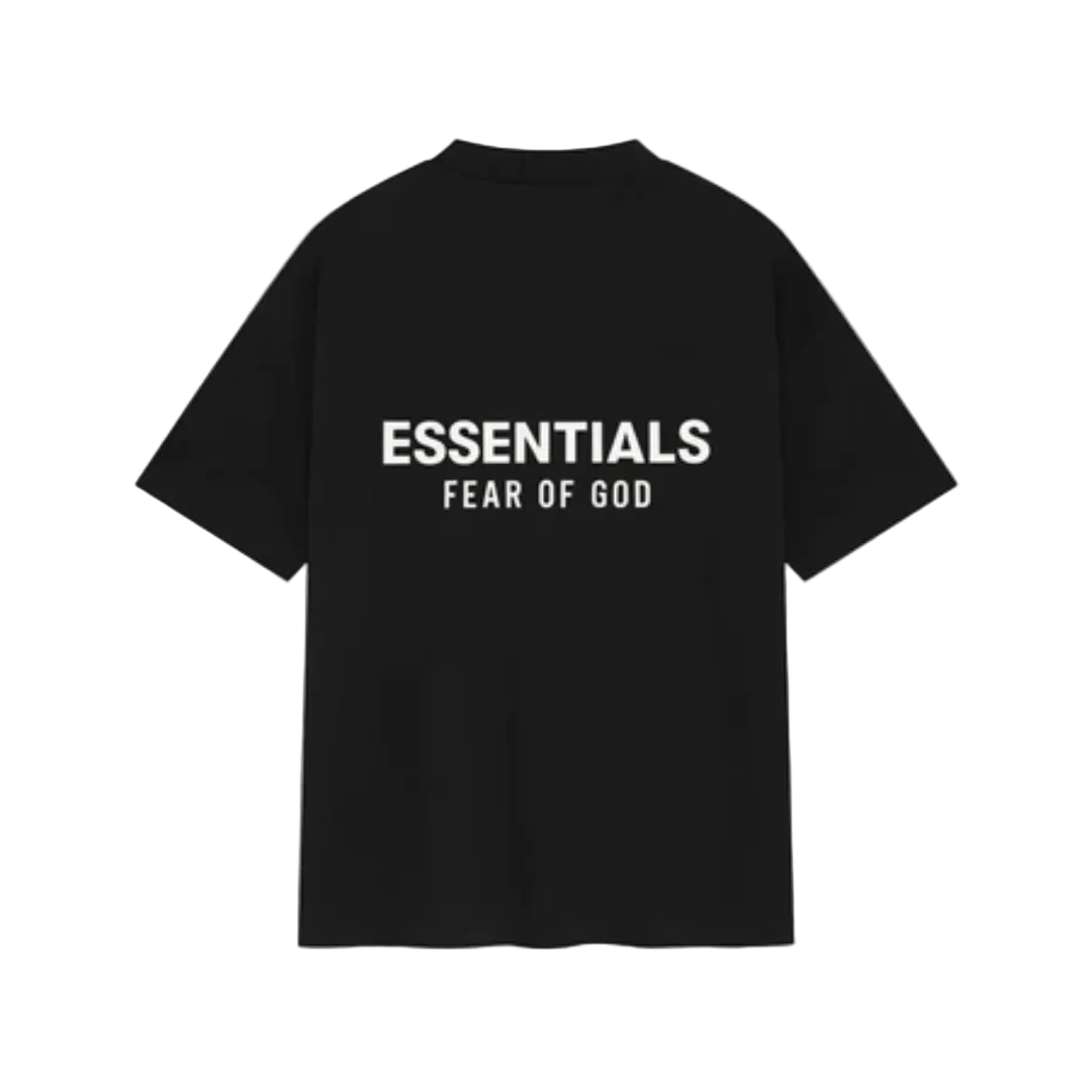 Essentials T Shirt Jet Black