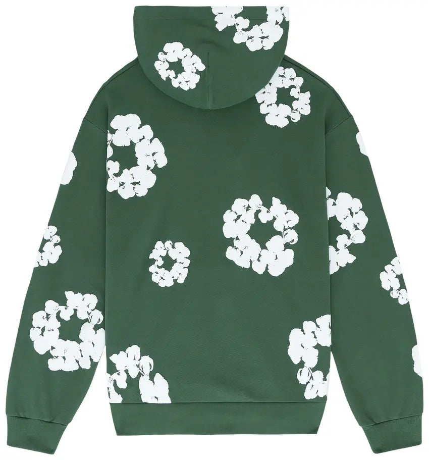 Hoodie Denim Tears Green