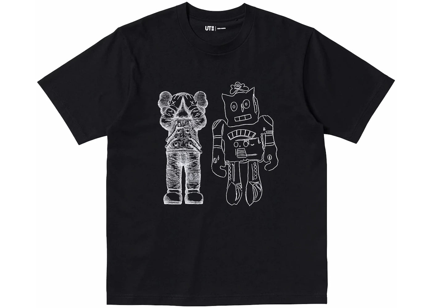 T Shirt Kaws Andy Warhol Robot