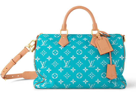 Louis Vuitton Speedy P9 40 Türkis