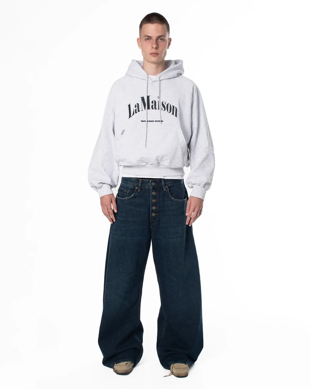 Maison Host LaMaison Hoodie Grey