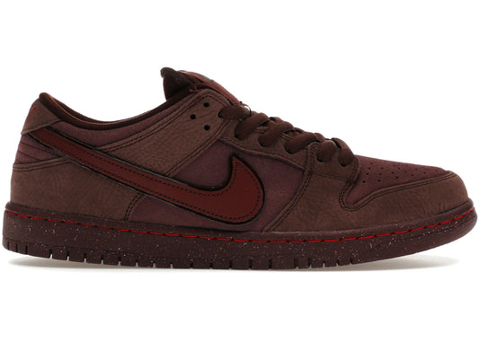 Sb Dunk Low City Of Love Burgundy