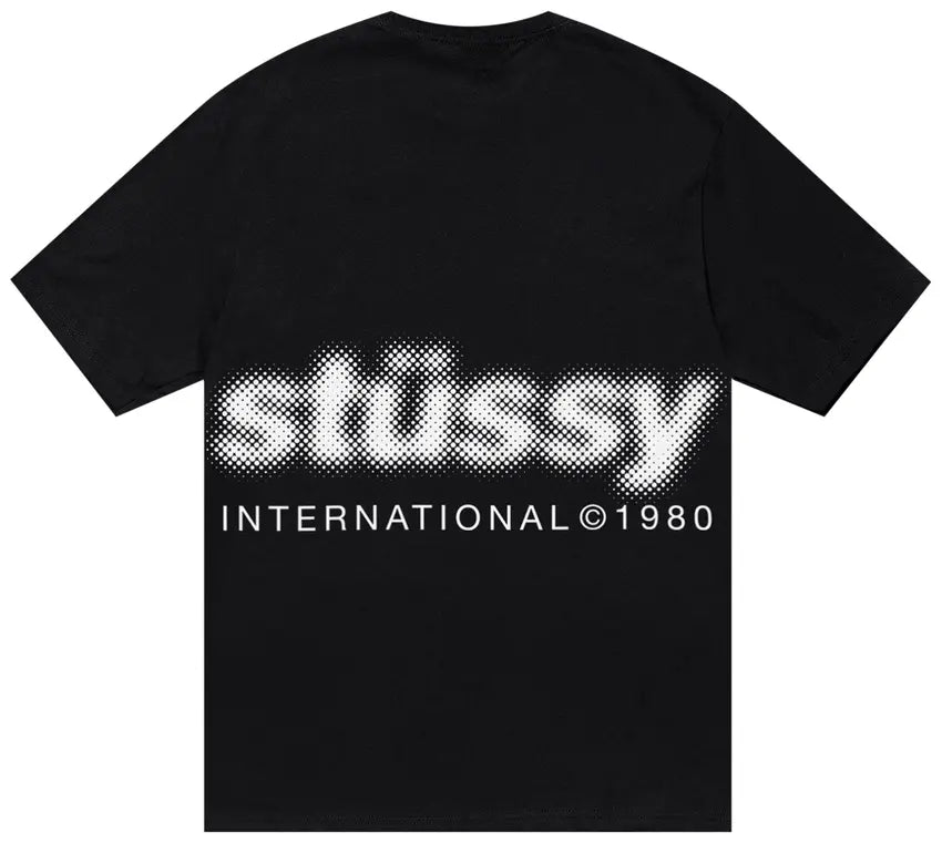 Stussy T Shirt Dot Black