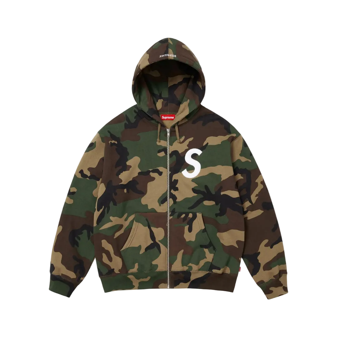 Supreme Camo Zip Hoodie