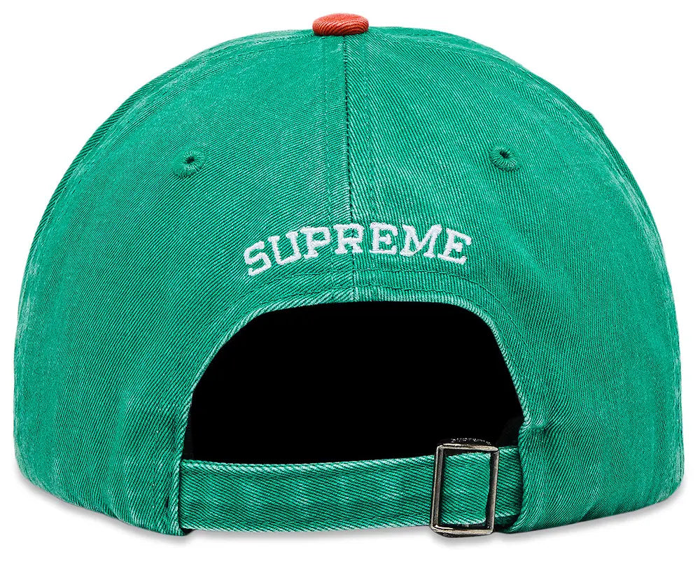 Supreme Cap S Green Orange