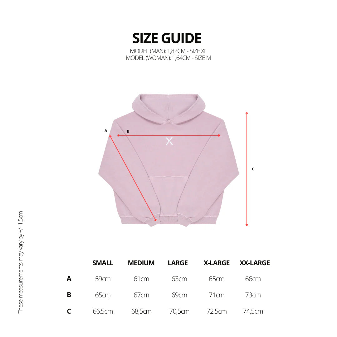 Yuxus Lavender Pink Hoodie