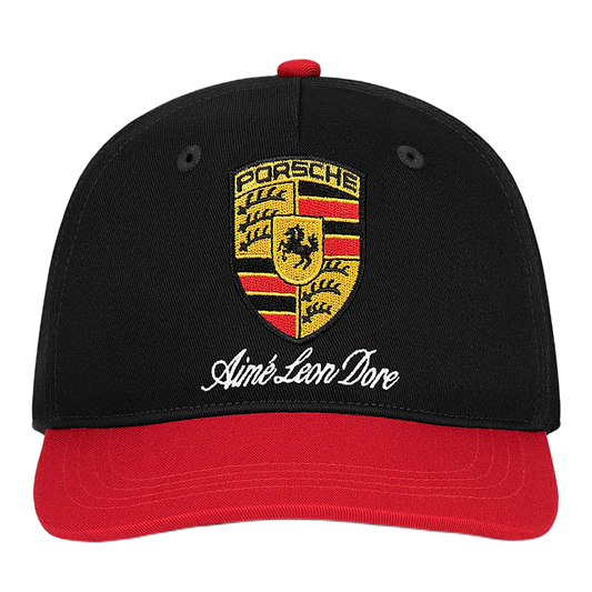 Aimé Leon Dore x Porsche Navy Red Cap