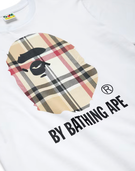BAPE A Bathing Ape White Cream Tee - white, beige | Saturday Concept