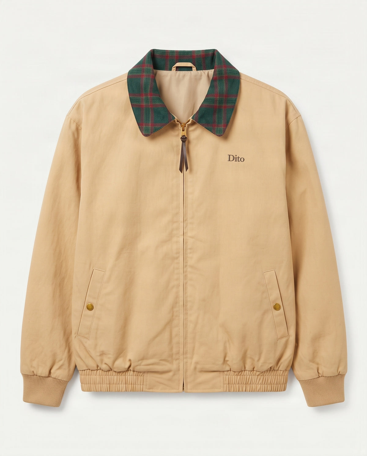 Dito Tartan Harrington Jacket