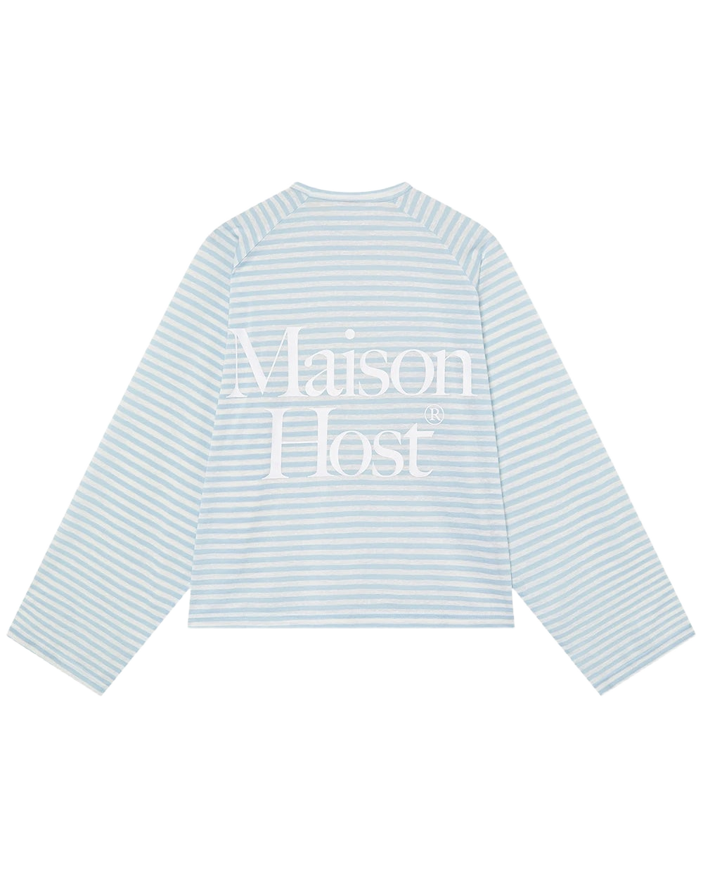 Host Striped Rag Blue Long Sleeve
