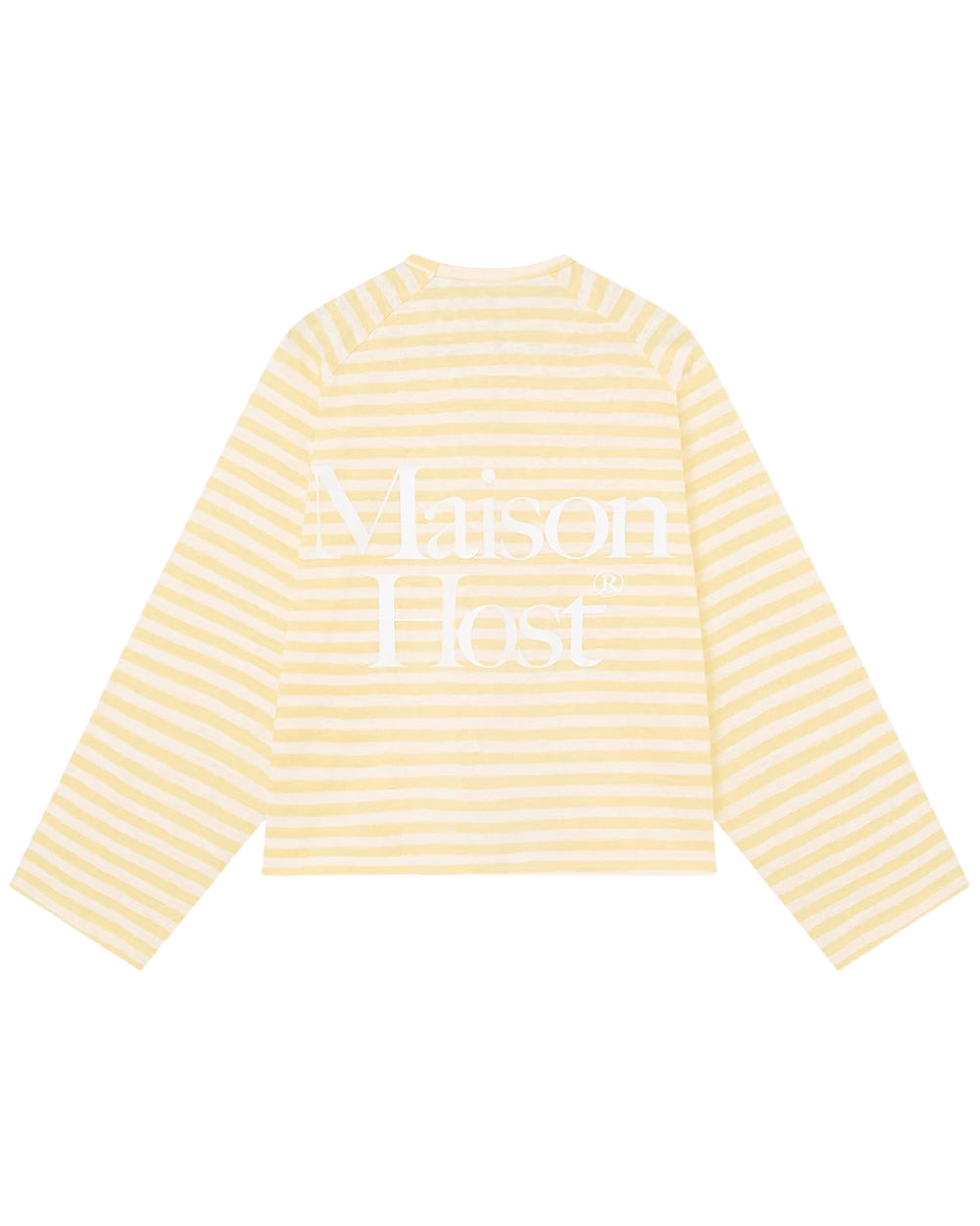 Host Striped Rag Yellow Long Sleeve