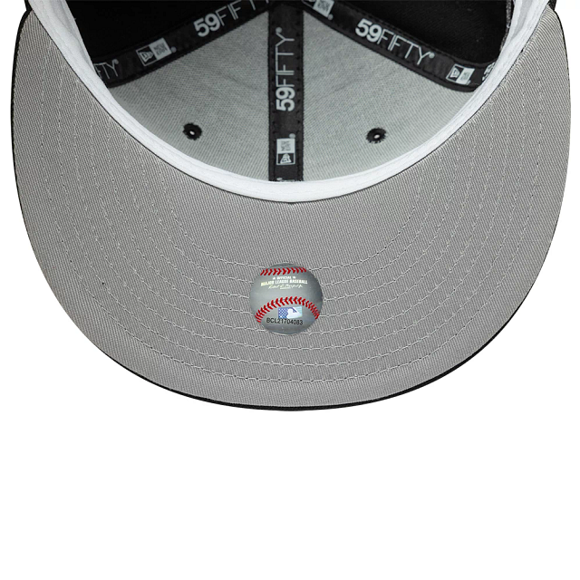 New Era 59FIFTY Detroit Fence Black - black, white | Saturday Concept