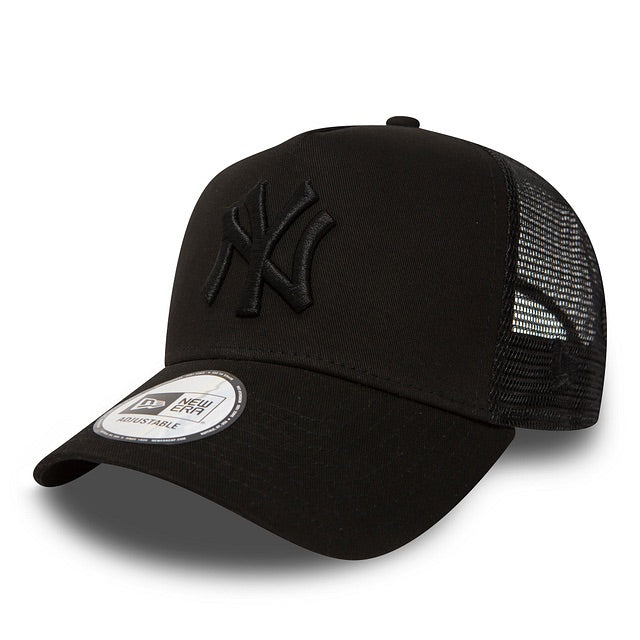 New Era NY Triple Black Trucker