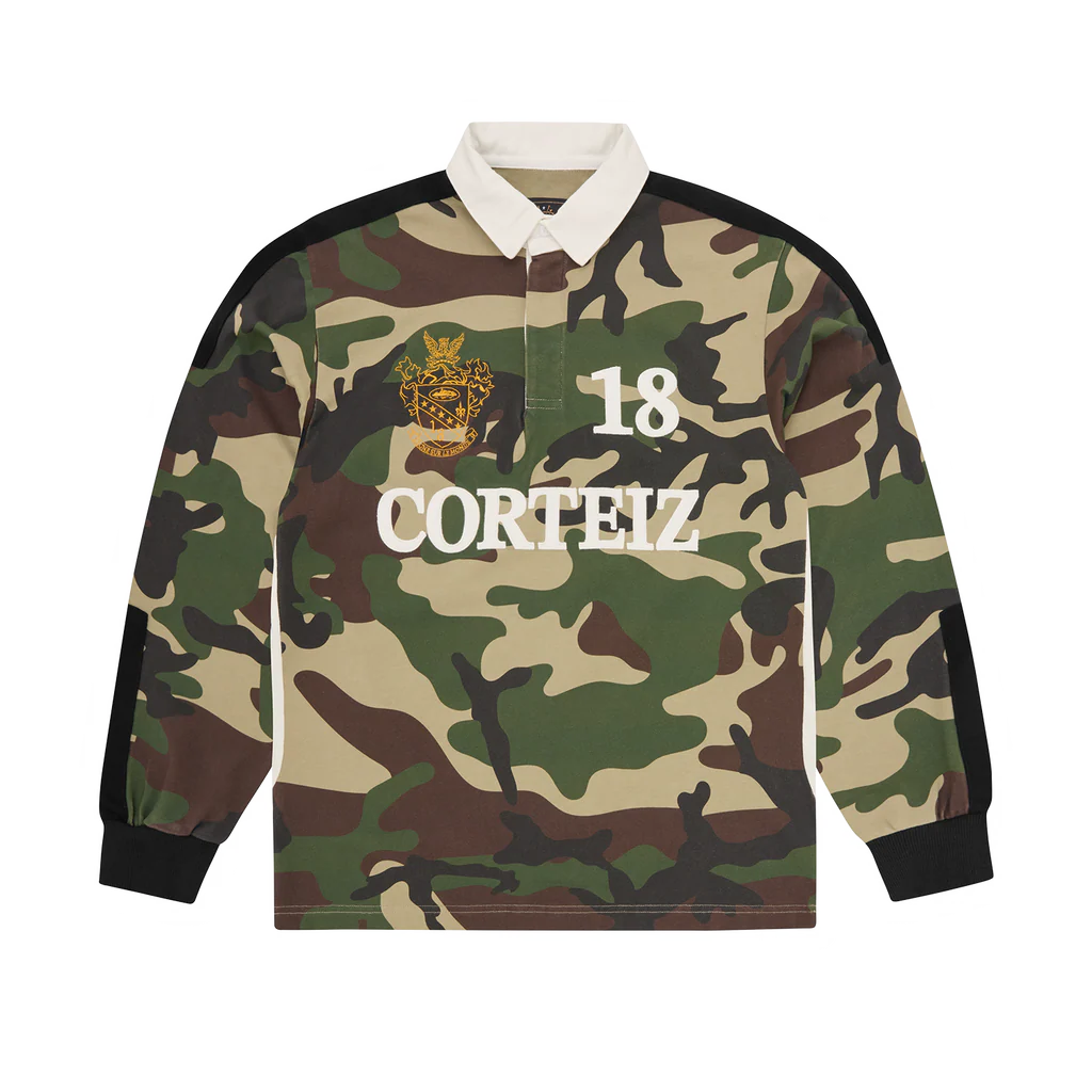 Corteiz Panelled Rugby Camo