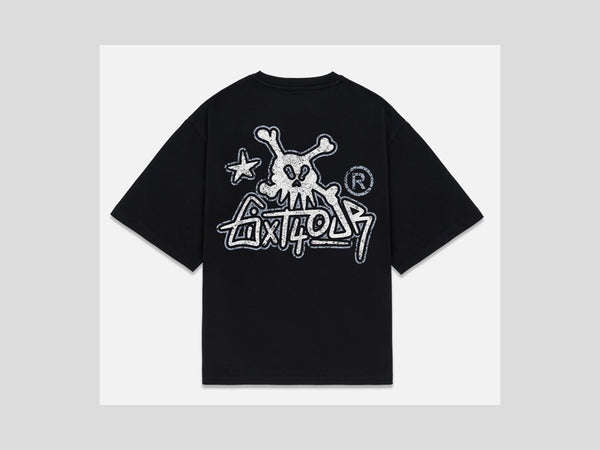 6ixtyfour Skull Tag Tee