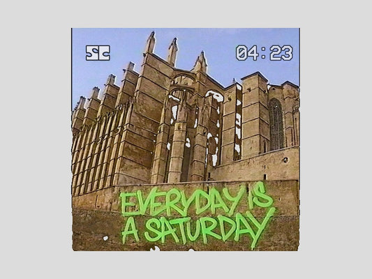 Saturday Cathedral Tee Black