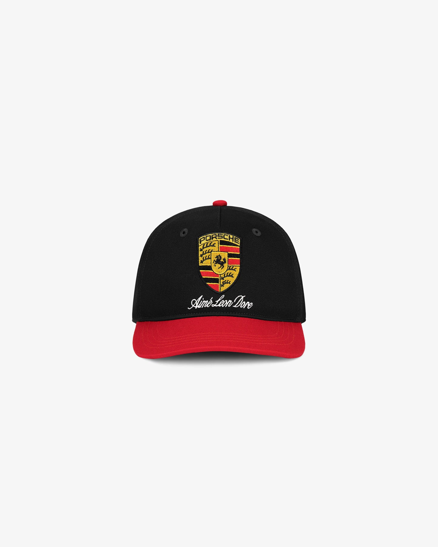 Aimé Leon Dore x Porsche Black Red Cap