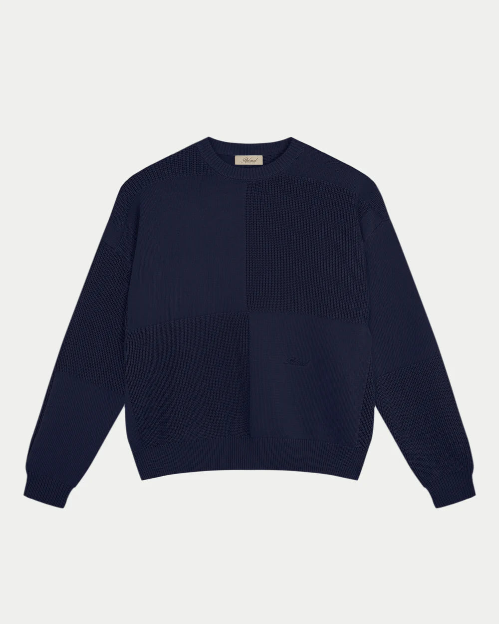 Palard The Art of Chess Knit Sweater Navy