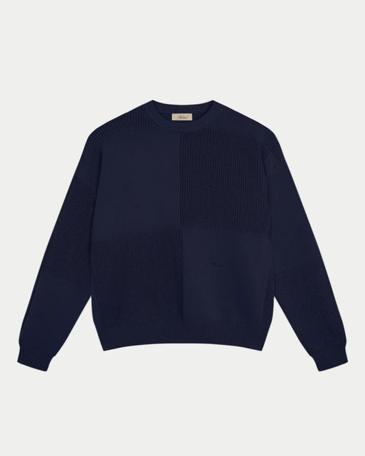 Palard The Art of Chess Knit Sweater Navy