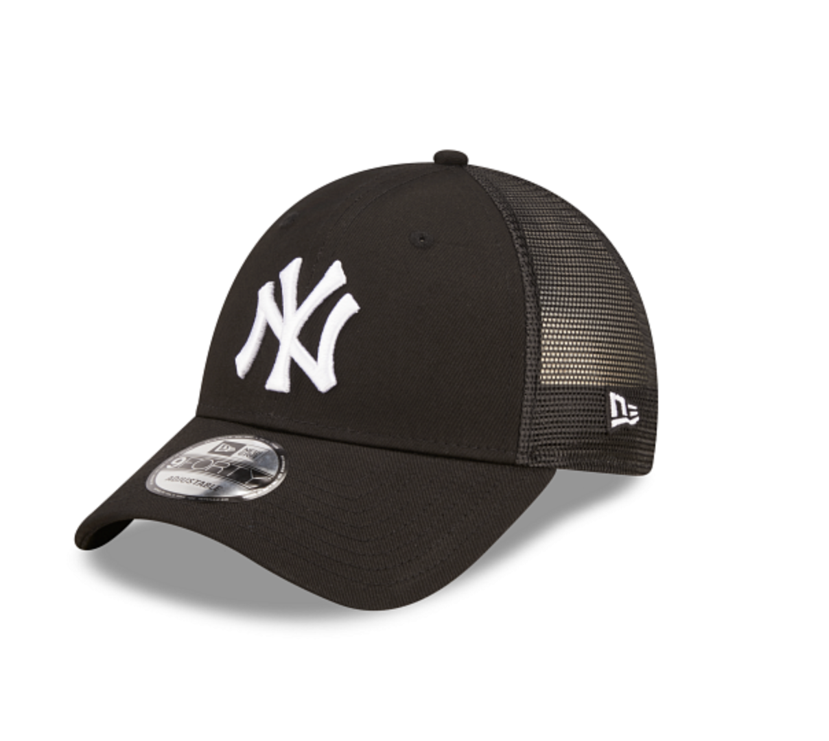 New Era NY Black Trucker