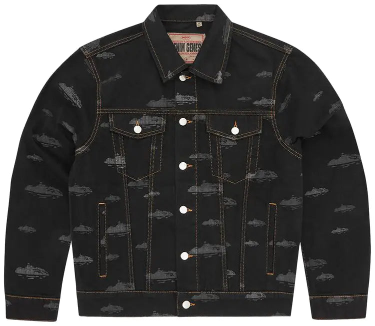 Corteiz Pattern Denim Jacket