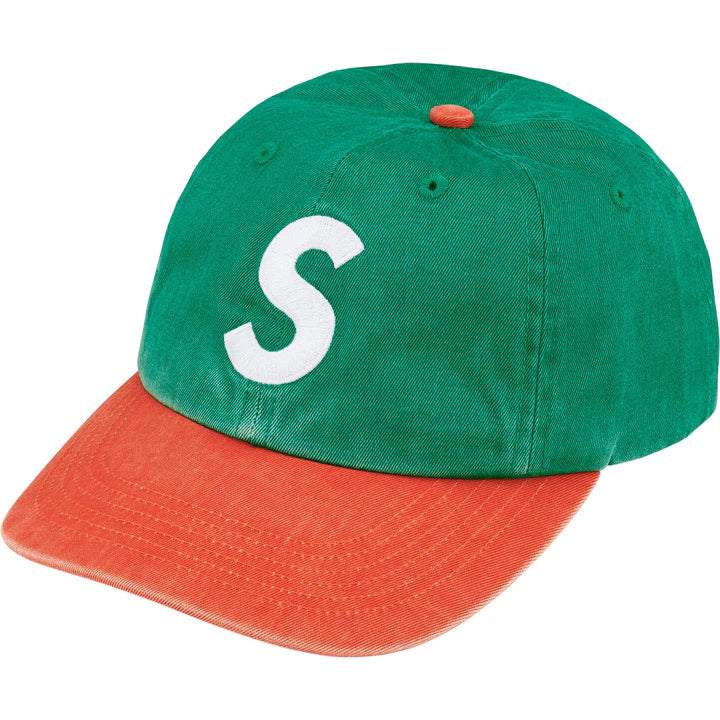 Supreme Cap S Green Orange