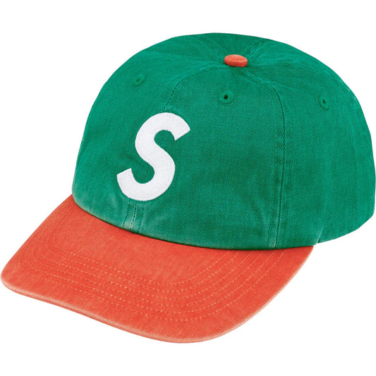 Supreme Cap S Green Orange