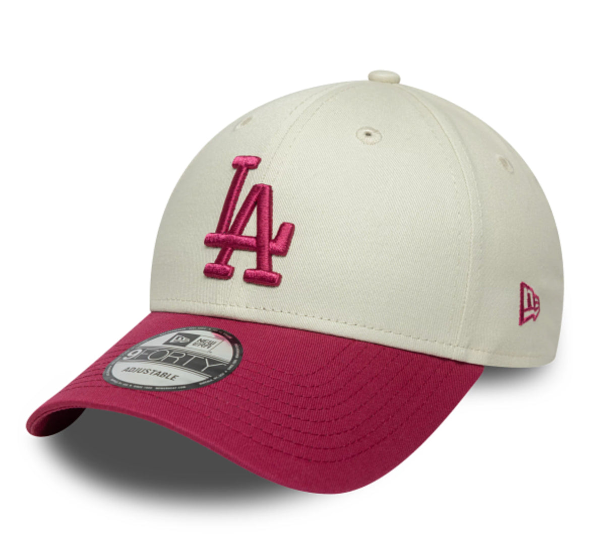 New Era 9FORTY LA Red Cream