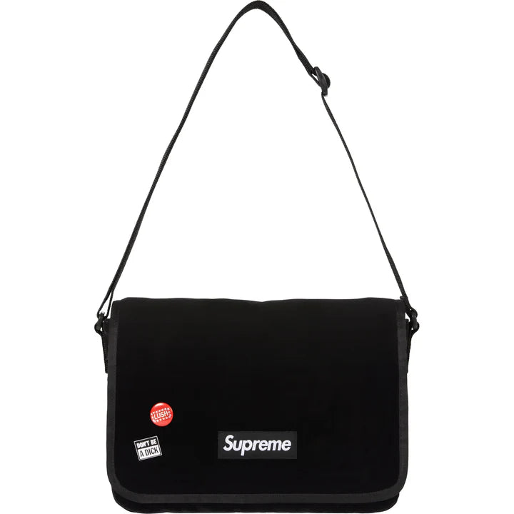Supreme Velvet Black Bag