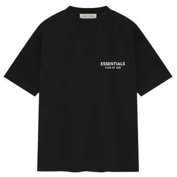 Essentials T Shirt Jet Black