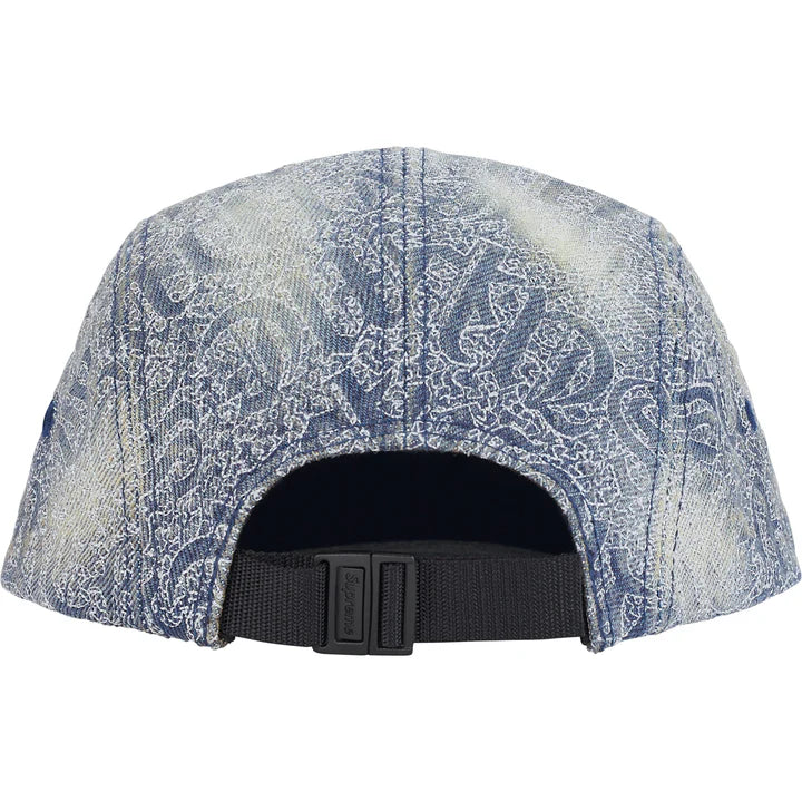 Supreme Cap 5 Panel Denim Camp Blue