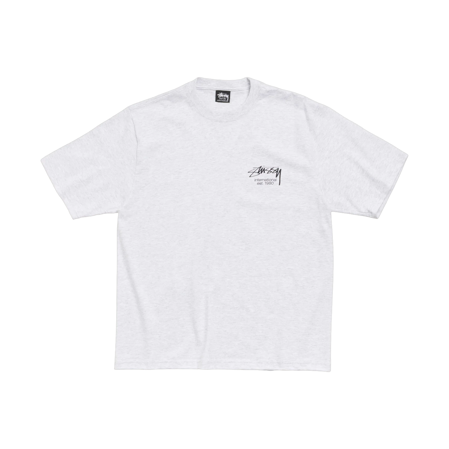Stussy Dice Clock Grey Tee - grey | Saturday Concept