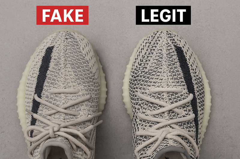 Yeezy 350 originales vs falsas