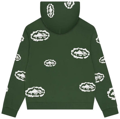 Denim Tears x Corteiz Zip Hoodie Green