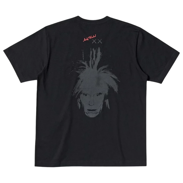 T Shirt Kaws Andy Warhol Face