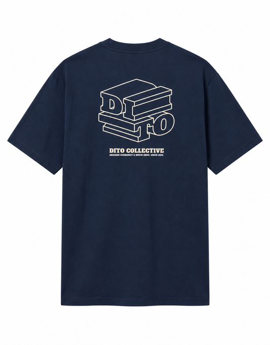 Dito 3D Navy Tee