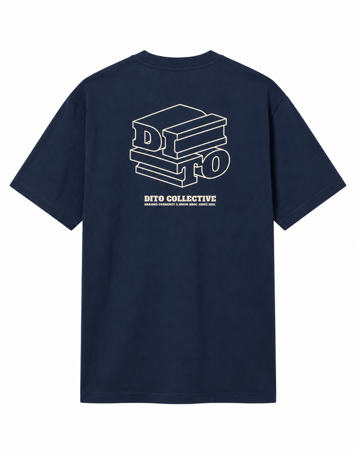Dito 3D Navy Tee