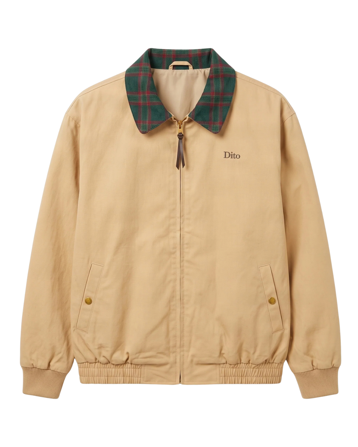 Dito Tartan Harrington Jacket