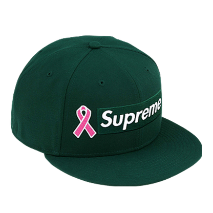 New Era 59FIFTY Supreme Cancer Awareness Green