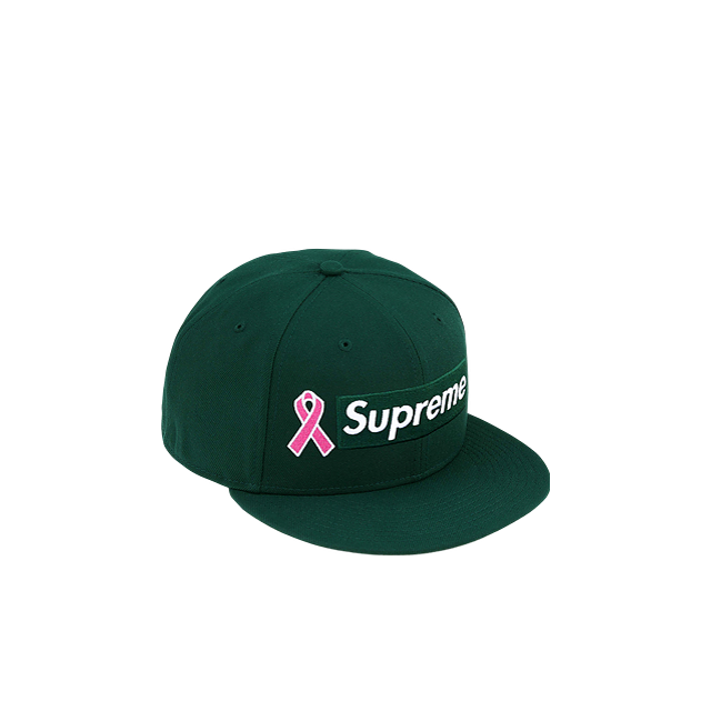 New Era 59FIFTY Supreme Cancer Awareness Green