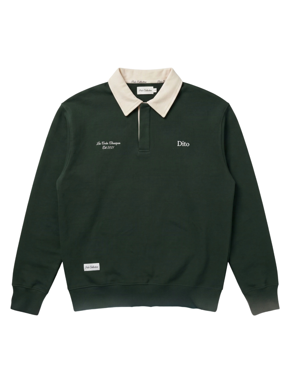 Dito Quarter Zip Green Court