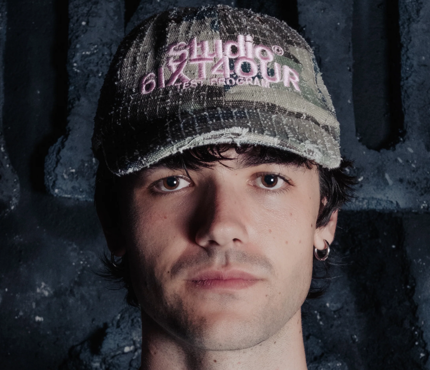 6ixt4our Camo Cap Pink - pink, brown | Saturday Concept