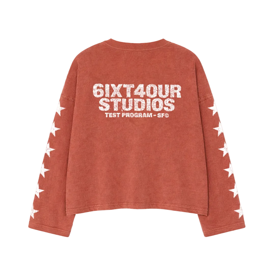 6ixt4our Studios Langarmshirt Clay