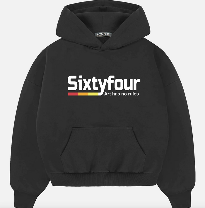 6ixt4our Kunst kennt keine Regeln Kapuzenpullover